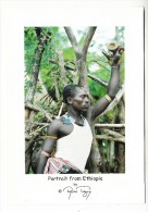 Delcampe - Ethiopie - Portrait From Ethiopia - Man Inthe Market Of Key Afar - Äthiopien