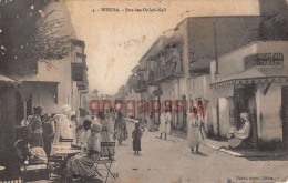 Delcampe - ALGERIE - BISKRA - Rue Des Ouled Nails - Bureau Tabac - 1914 -  2 Photos - Biskra