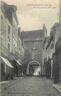 Delcampe - Depts Div- Loire Atlantique -ref AA190 - Chateaubriant - Rue Porte Neuve - Orhant Debitant - Sert A Boire Et A Manger - - Châteaubriant