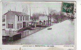 Delcampe - 95. ARGENTEUIL . LES QUAIS . JANVIER 1910 . CRUE DE LA SEINE . Collection TARIDE - Argenteuil