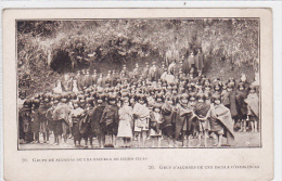 Grupo De Alumnas De Una Escuela De Indios Incas - America