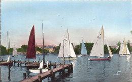 Delcampe - MEULAN   EMBARCADERE DU CERCLE DE VOILE DE PARIS   VOILIERS - Meulan