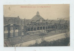Delcampe - Peronne (80) : Le Collège Saint-Simon En Fin De Construction Environ 1910 PF. - Peronne