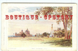 LESSIEUX < NICE  SQUARE - OLD POSTCARD 1900´s ILLUSTRATED SIGNED - ILLUSTRATOR - DOS SCANNE - Lessieux