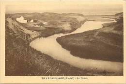 Delcampe - Depts Div - Loire Atlantique -ref AA171 - Tharon Plage - Le Calais - Carte Bon Etat - - Tharon-Plage
