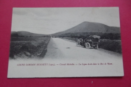Delcampe - C P Coupe Gordon Bennet Circuit Michelin La Ligne Droite Dans Le Bois De Riom - PKW