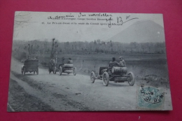 C P Coupe Gordon Bennet Circuit  D'auvergne  Le Puy De Dome Et La Route Du Circuit Apres La Baraque - PKW