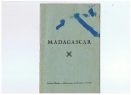MADAGASCAR SECTION D'ETUDES Et D'INFORMATION DES TROUPES COLONIALES 1948 - Outre-Mer