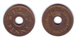 Fiji 1 Penny 1942 S - Fiji