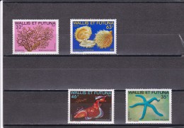 Wallis Y Futuna Nº 297 Al 300 - Nuevos