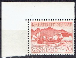 GREENLAND # STAMPS FROM YEAR 1972 STANLEY GIBBONS 78 - Ongebruikt