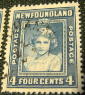 Newfoundland 1938 Princess Elizabeth 4c - Used - 1908-1947