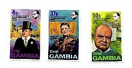 Gambia. 100th Anniversary Of The Birth Of Sir Winston Churchill 1874-1974** - Gambia (1965-...)