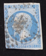 Louis Napoléon 20 Centimes Bleu, Voir Verso - 1852 Luigi-Napoleone