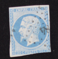 Louis Napoléon 20 Centimes Bleu, Voir Verso - 1852 Luigi-Napoleone