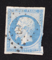 Louis Napoléon 20 Centimes Bleu, Voir Verso - 1852 Louis-Napoleon