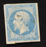 Louis Napoléon 20 Centimes Bleu, Voir Verso - 1852 Louis-Napoléon