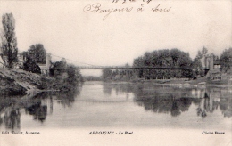Delcampe - Cpa ( 89 )  Appoigny  -  Le Pont. - Appoigny
