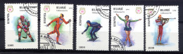 BIELORUSSIE BELARUS 1994, SKI BIATHLON PATINAGE ARTISTIQUE, VITESSE, HOCKEY, 5 Valeurs Oblitérées / Used. R511 - Winter 1994: Lillehammer