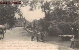 MUSSY-SUR-SEINE QUAI DE L'HOTEL DE VILLE 10 AUBE 1900 - Mussy-sur-Seine