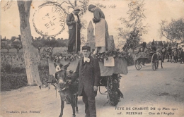 Delcampe - HERAULT  34  PEZENAS  FETE DE CHARITE DU 19 MARS 1911  CHAR DE L'ANGELUS - Pezenas