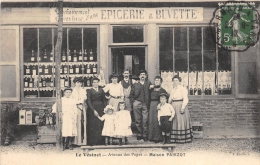 Delcampe - YVELINES  78  LE VESINET  AVENUE DES PAGES  MAISON PAIEZOT  EPICERIE BUVETTE  COMMERCE - Le Vésinet