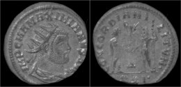 Maximian Silvered Antoninianus Maximian Standing Right - La Tetrarchía Y Constantino I El Magno (284 / 307)