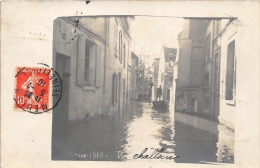 Delcampe - YVELINES  78  MEULAN  INONDATIONS   CRUE 1910  CARTE PHOTO - Meulan