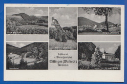 Deutschland; Willingen Waldeck; Multibildkarte 1951 - Waldeck