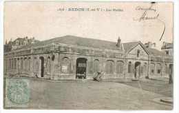 Delcampe - CPA 35 REDON LES HALLES - Redon