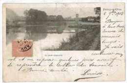 Delcampe - CPA 60 PRECY-SUR-OISE LE PONT SUSPENDU - Précy-sur-Oise