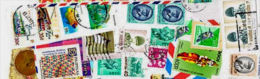 Asia KILOWARE DjungelBag 1 KG (2LB-3oz) Stamp Mixture      [vrac Kilowaar Kilovara Mixture] - Mezclas (min 1000 Sellos)