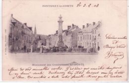 Delcampe - FONTENAY-le-COMTE - Monument Des Combattants De 1970-71 - Ed. A Robin - Fontenay Le Comte