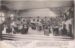 Delcampe - NEVERS HOTEL DE FRANCE ET GRAND HOTEL REUNIS P DEMOULE PROPRIETAIRE - Nevers