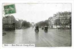 Delcampe - CPA 75 PARIS ROND-POINT DES CHAMPS-ELYSEES - Champs-Elysées