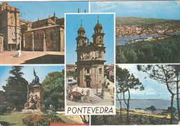 Delcampe - Carte Postale Des Années 60 De Pontevedra. Vues Multiples - Sonstige & Ohne Zuordnung
