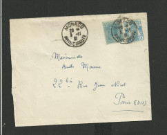 Enveloppe Monaco 1931 - Cartas & Documentos