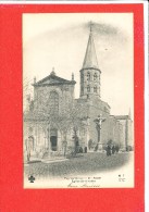 Delcampe - 63 RIOM Cpa Animée Eglise St Amable        8 MTIL - Riom