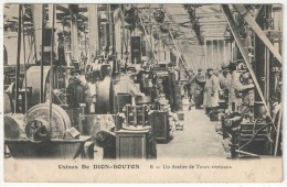 Delcampe - 92 - PUTEAUX - Usines De DION-BOUTON - Un Atelier De Tours Verticaux - Barreau 6 - Puteaux