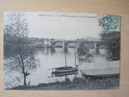 Delcampe - Argenteuil - Le Pont - Vue Prise Du Petit Gennevilliers - Argenteuil