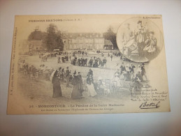 Delcampe - 2zer - CPA  N°35 - MONCONTOUR - Le Pardon De La Saint-mathurin - Les Danses Au Biniou Sur   - [22] - Côtes D´Armor - Moncontour