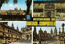 Delcampe - Recuerdo De Santiago De Compostela - Hostal De Los Reyes Catolicos - La Coruña