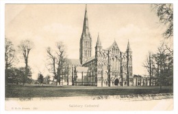 RB 1033 - FGO F.G.O. Stuart Postcard - Salisbury Cathedral - Wiltshire - Salisbury