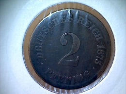 Allemagne 2 Pfennig 1875 F - 2 Pfennig