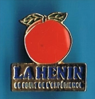Delcampe - PIN´S //  ** LA HENIN * LE FRUIT DE L’EXPÉRIENCE ** - Banques