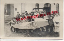 Delcampe - 87 - AIXE SUR VIENNE - CARTE PHOTO DU CARNAVAL 1930 - VELO AVION AT CHOUM- COLLECTION DUPUY - Aixe Sur Vienne