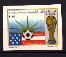ALG Algeria No 1058 Imperforate FIFA World Cup Football Soccer USA 1994 - 1994 – USA