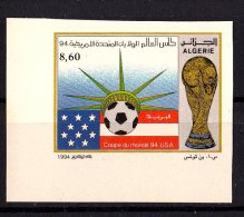 ALG Algeria No 1058 Imperforate FIFA World Cup Football Soccer USA 1994 - 1994 – Estados Unidos