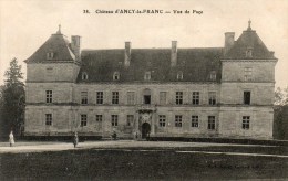 Delcampe - - 89 - Château D'ANCY-le-FRANC. - Vue De Façe - - Ancy Le Franc