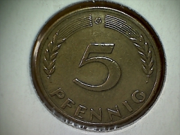 Allemagne 5 Pfennig 1949 G - 5 Pfennig